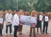 Masyarakat & ASN Kuningan Ber Infaq || Terkumpul Di BAZNAS ” 1,1 Milyar, Melalui Bupati Infaq Di Berikan Pada Korban Bencana Alam