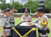 Kapolsek Kramatmulya Serahkan Jabatan Lantaran Mutasi