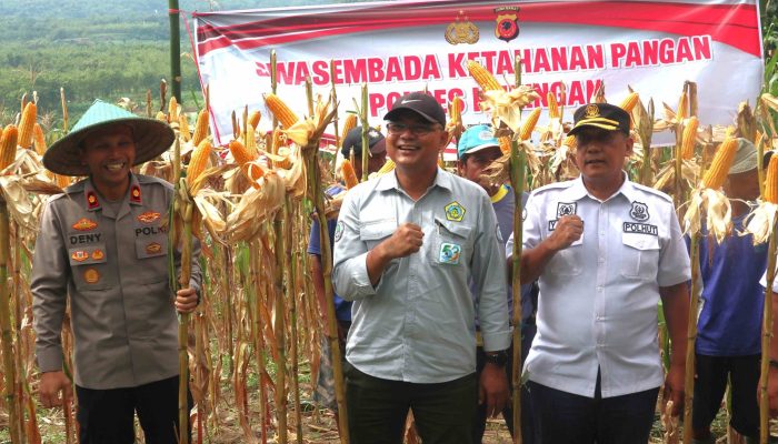 Polres Kuningan Mendorong Swasembada Pangan