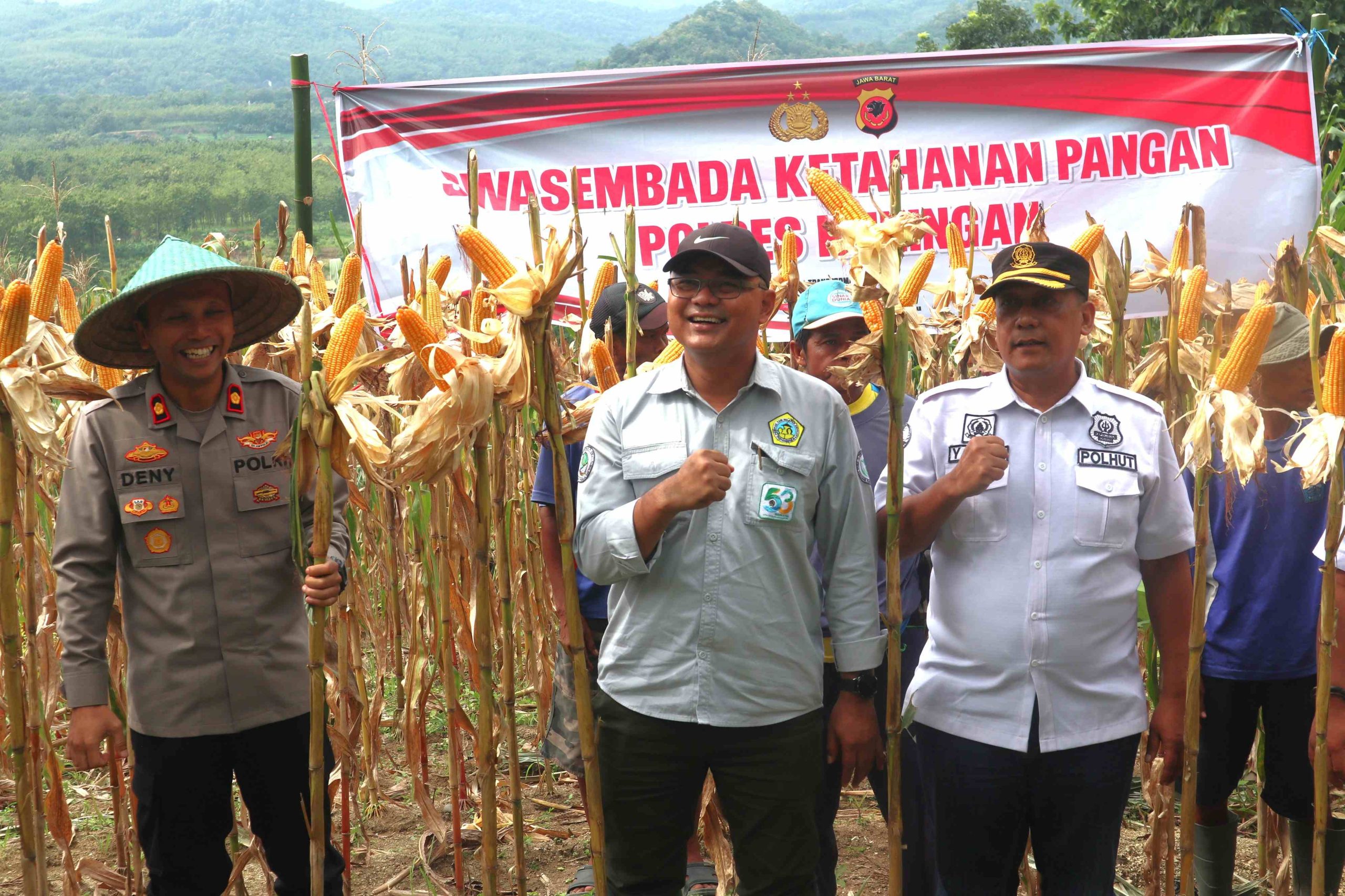 Polres Kuningan mendorong ketahanan pangan di Kabupaten Kuningan (Diskatan Kuningan)