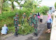 TNI Yonif Tetorial Pembangunan  839/Satria Abyakta, Karya Bhakti di Desa Bandorasawetan