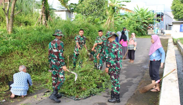 TNI Yonif Tetorial Pembangunan  839/Satria Abyakta, Karya Bhakti di Desa Bandorasawetan