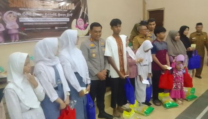 Meriahkan HPN, Santuni Anak Yatim