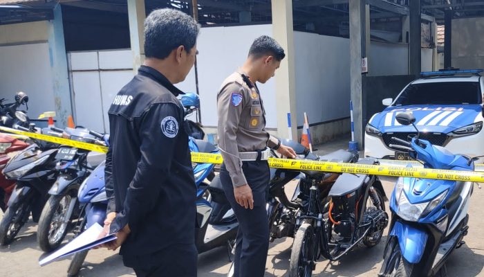 Balap Sepeda Motor Liar, Puluhan Remaja Diamankan Polisi