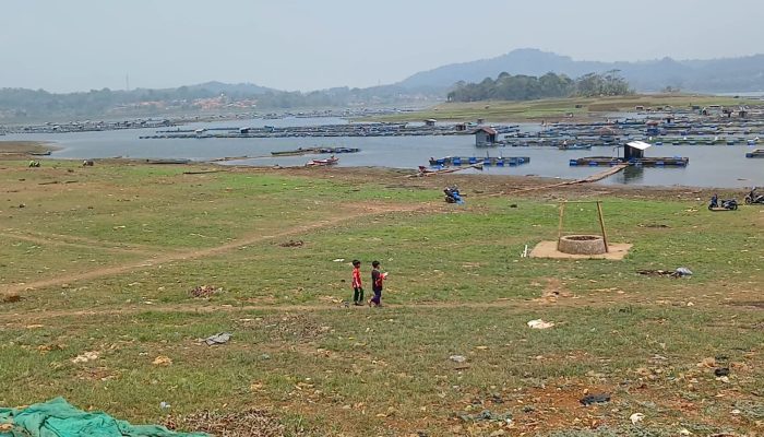 Waduk Darma Surut, Pengelola Optimalkan Distribusi Air untuk Irigasi Pertanian